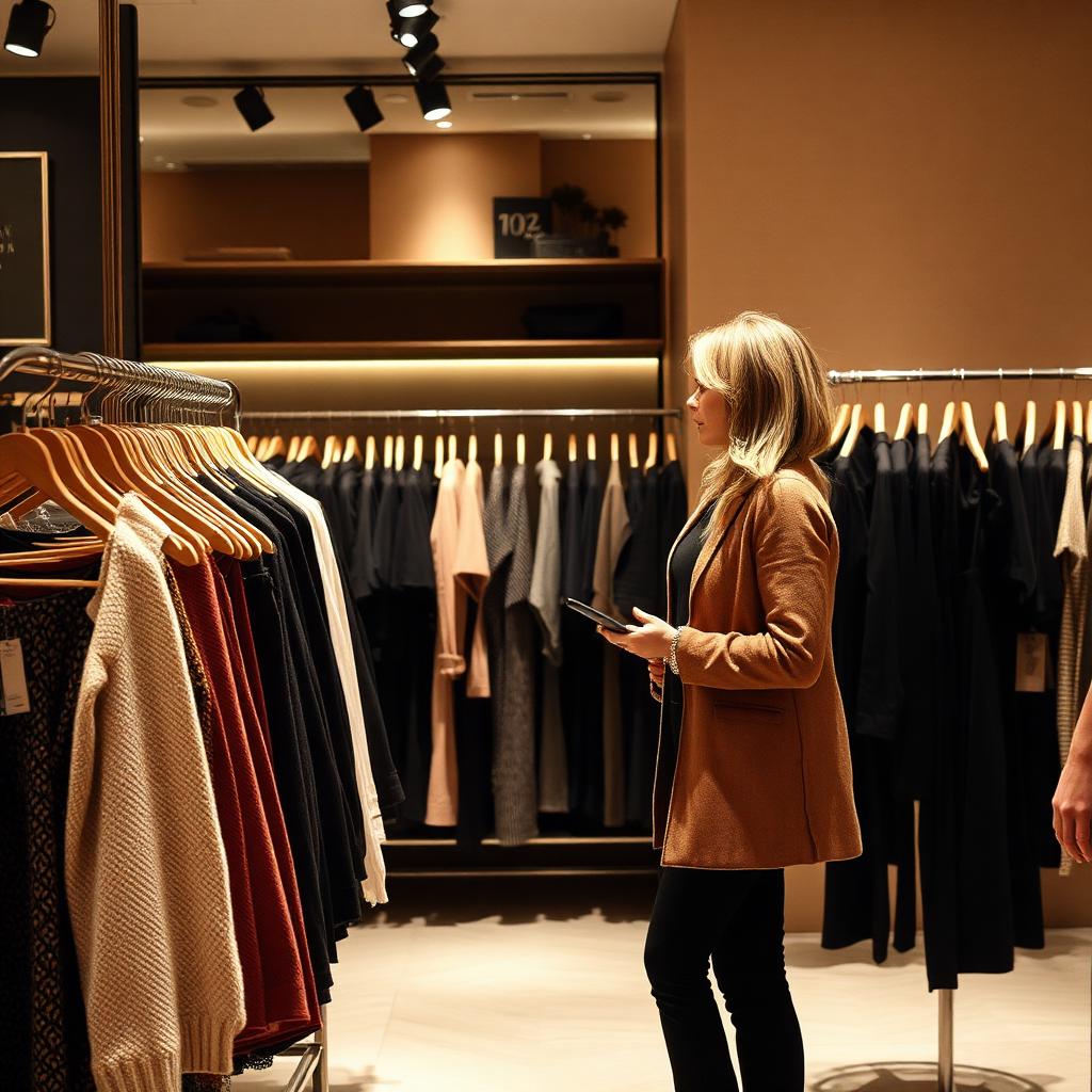 Personal shopper em boutique